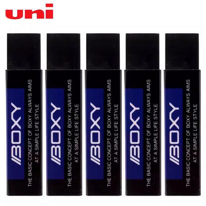 5pcs Japan UNI Eraser Boxy EP-60BX Strong Soft Crumbs Young Student Pencil Eraser Drawing No Marks School Supplies Stationery - ZOOMNSTORE