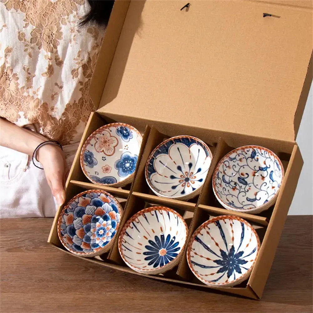 Ceramic Japanese Style Tableware Set - Luxury Baby  Adult Dish Cute Feeding Bowls Gift Idea - ZOOMNSTORE