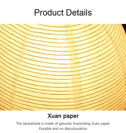 Japanese Lantern LED Table Lamp - Creative Rice Paper Light for Living Room  Bedroom Decor - ZOOMNSTORE