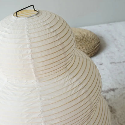 Akari Noguchi Yong Table Lamp - White Rice Paper Decorative Desk Light for Bedroom  Living Room - ZOOMNSTORE