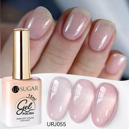Jelly Gel Polish - Eco Friendly Semi Permanent UV LED Nail Polish for Salon Use - ZOOMNSTORE