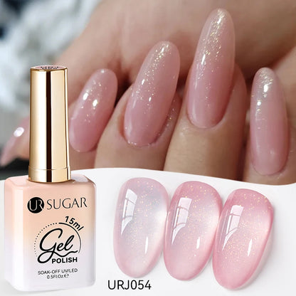 Jelly Gel Polish - Eco Friendly Semi Permanent UV LED Nail Polish for Salon Use - ZOOMNSTORE
