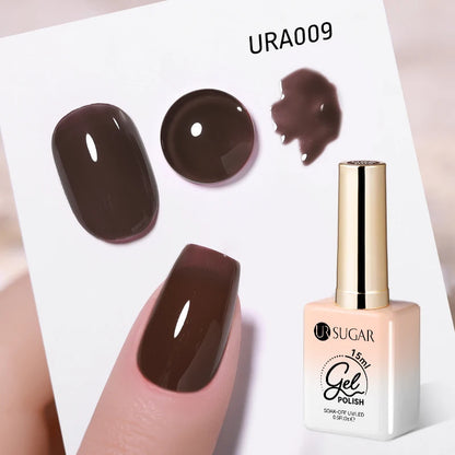 Jelly Gel Polish - Eco Friendly Semi Permanent UV LED Nail Polish for Salon Use - ZOOMNSTORE