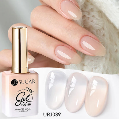 Jelly Gel Polish - Eco Friendly Semi Permanent UV LED Nail Polish for Salon Use - ZOOMNSTORE