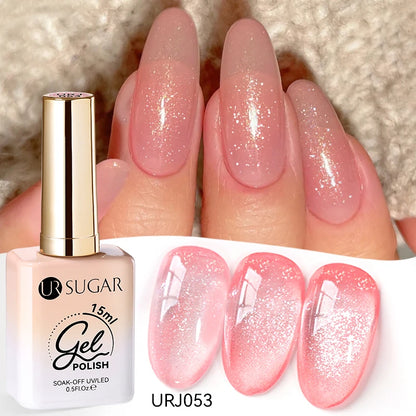 Jelly Gel Polish - Eco Friendly Semi Permanent UV LED Nail Polish for Salon Use - ZOOMNSTORE