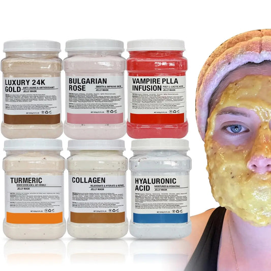 Jelly Mask Powder 6PCS - Professional Facial Skin Care for Beauty Salons - ZOOMNSTORE