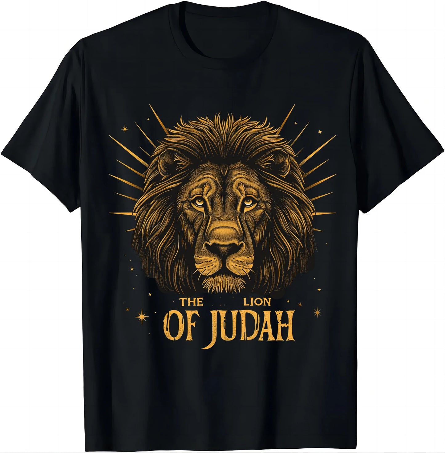 Vintage Jesus Lion of Judah T-Shirt - Christian Gift for Men and Women - ZOOMNSTORE