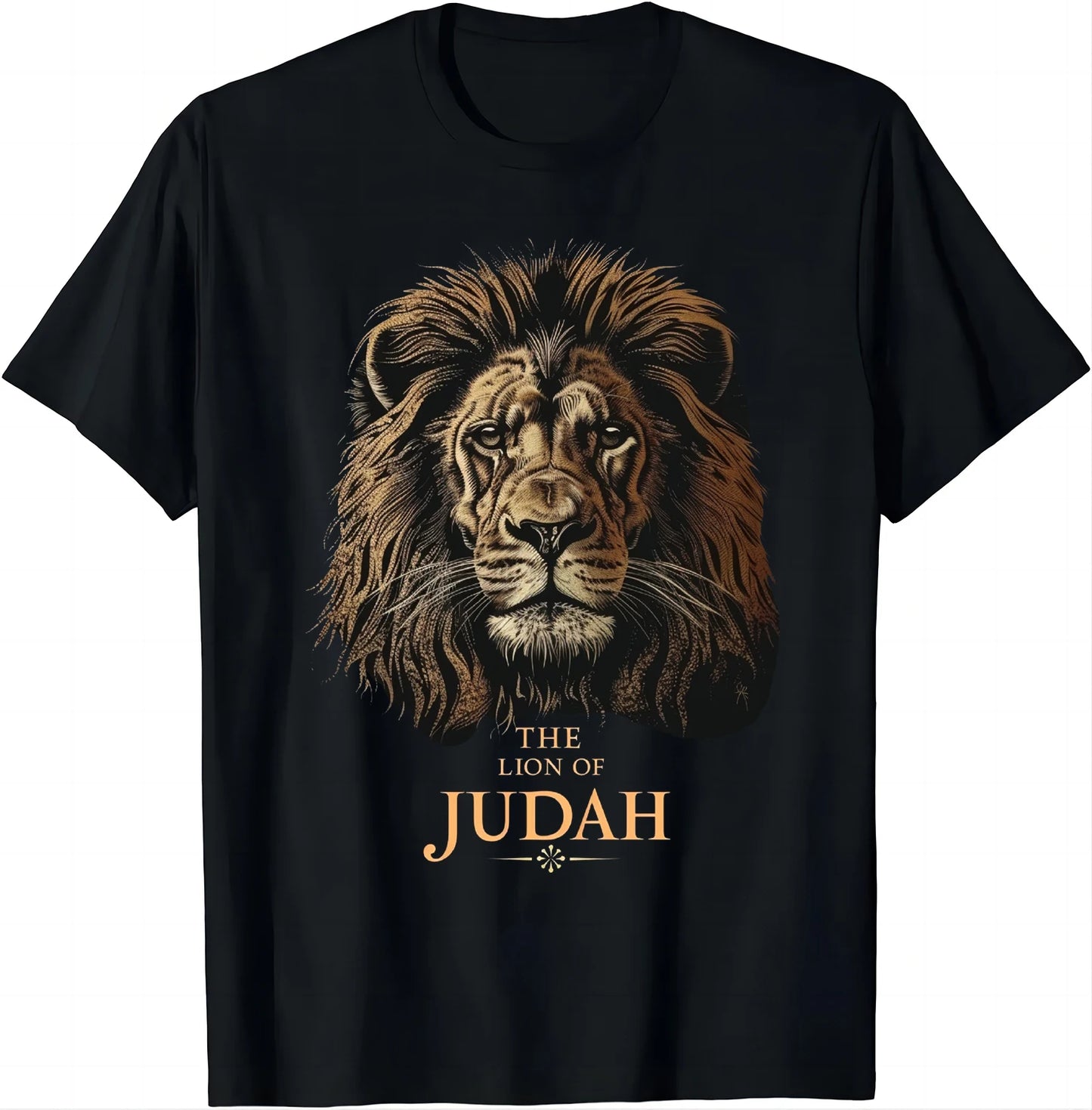 Vintage Jesus Lion of Judah T-Shirt - Christian Gift for Men and Women - ZOOMNSTORE