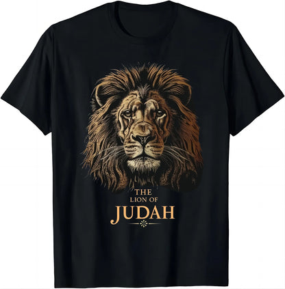 Vintage Jesus Lion of Judah T-Shirt - Christian Gift for Men and Women - ZOOMNSTORE