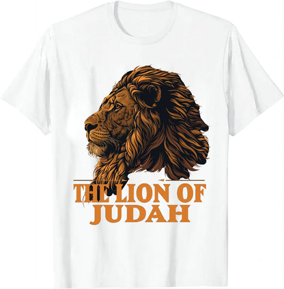 Vintage Jesus Lion of Judah T-Shirt - Christian Gift for Men and Women - ZOOMNSTORE