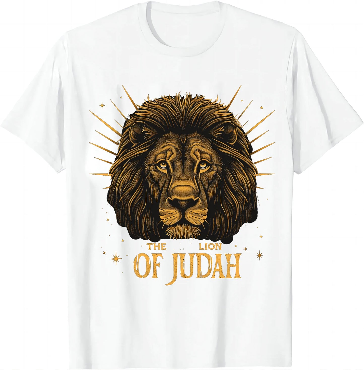 Vintage Jesus Lion of Judah T-Shirt - Christian Gift for Men and Women - ZOOMNSTORE