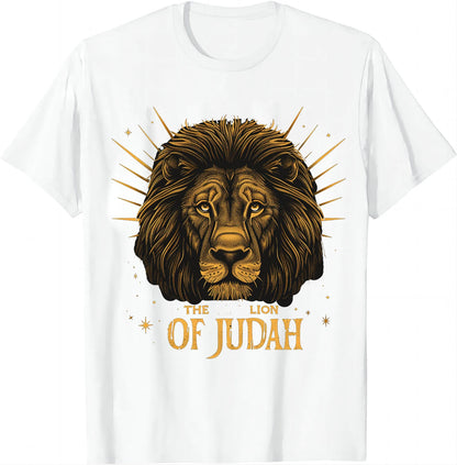 Vintage Jesus Lion of Judah T-Shirt - Christian Gift for Men and Women - ZOOMNSTORE