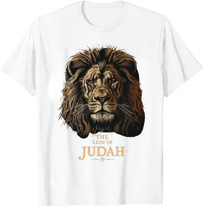 Vintage Jesus Lion of Judah T-Shirt - Christian Gift for Men and Women - ZOOMNSTORE