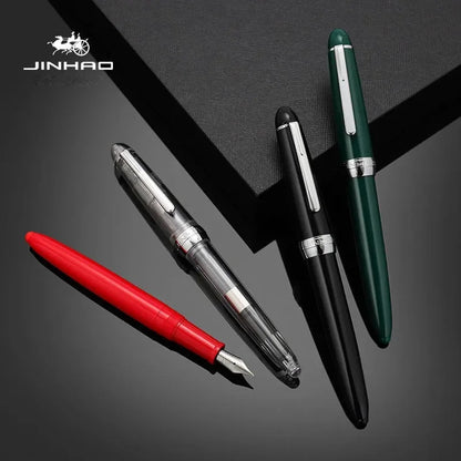 Jinhao 992 Fountain Pen - Luxury Transparent Calligraphy Ink Pen for Office and School Supplies - ZOOMNSTORE