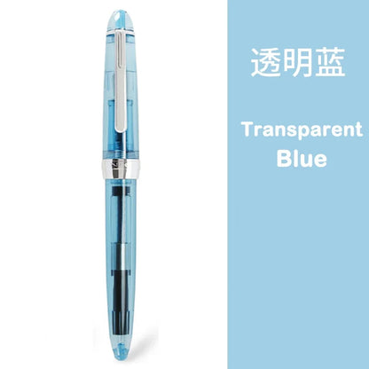 Jinhao 992 Fountain Pen - Luxury Transparent Calligraphy Ink Pen for Office and School Supplies - ZOOMNSTORE