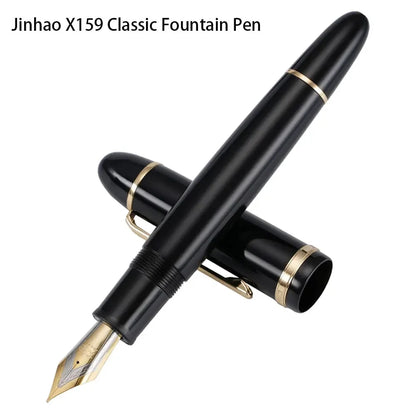 Jinhao X159 Fountain Pen Set - Multicolor Resin Fine Nib Writing Instrument - ZOOMNSTORE