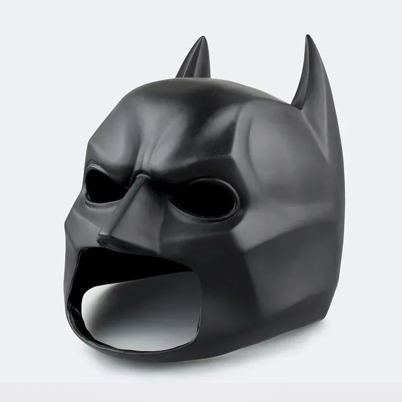 Halloween The Dark Knight Bruce Wayne Joker Cosplay Masks Soft PVC Latex Mask Party Props Bats 1：1 Reduction Full Face Helmet - ZOOMNSTORE
