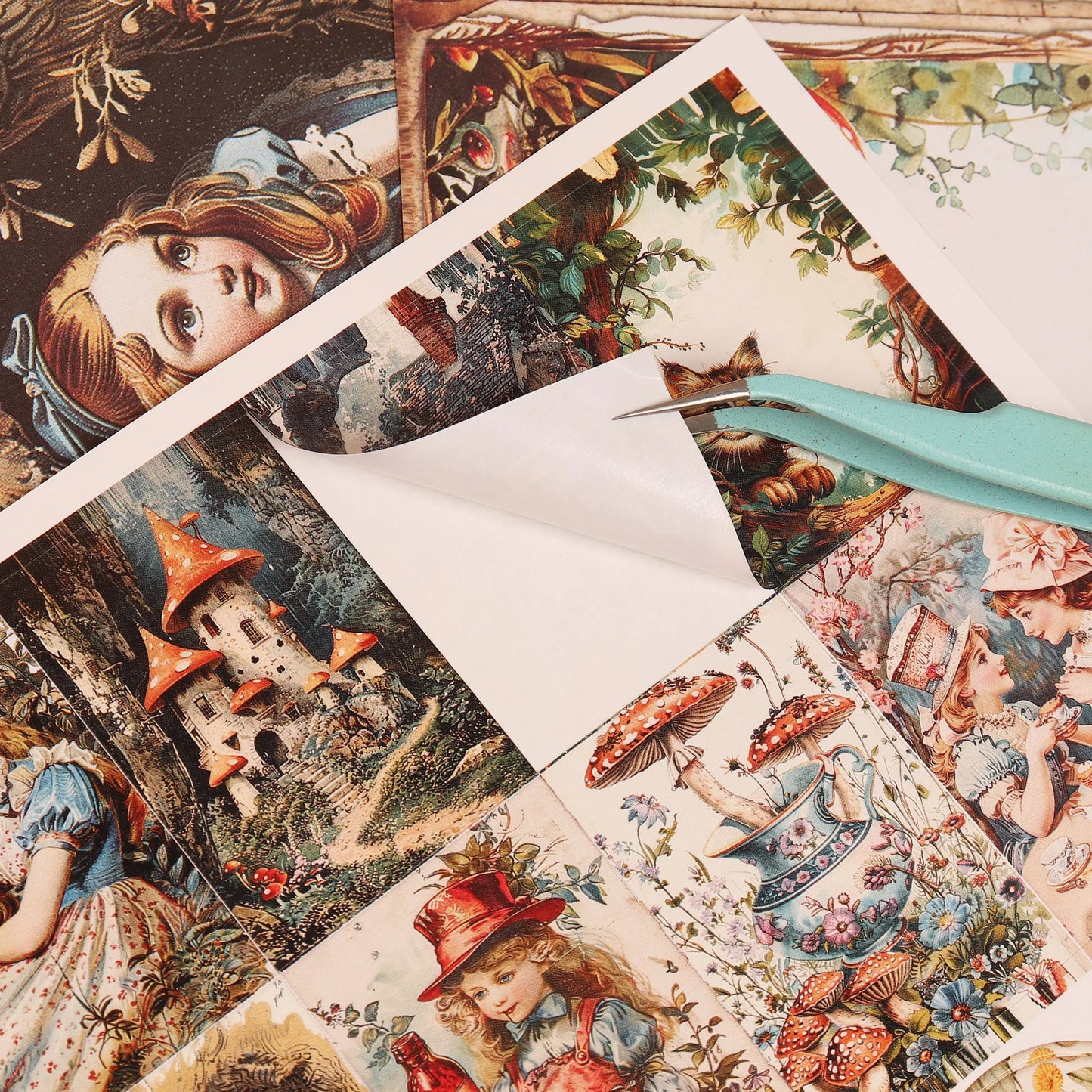 Mushroom Wonderland Junk Journal Set - 52 Pieces for Arts  Crafts Scrapbooking DIY Projects - ZOOMNSTORE