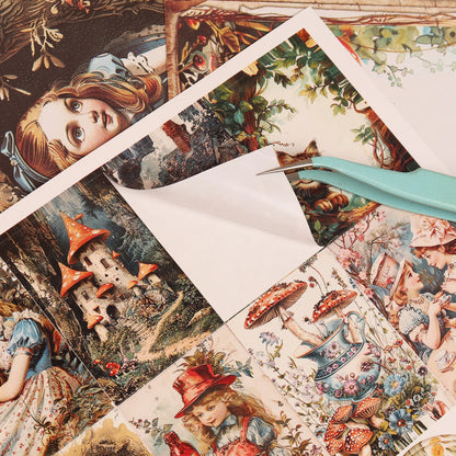 Mushroom Wonderland Junk Journal Set - 52 Pieces for Arts  Crafts Scrapbooking DIY Projects - ZOOMNSTORE