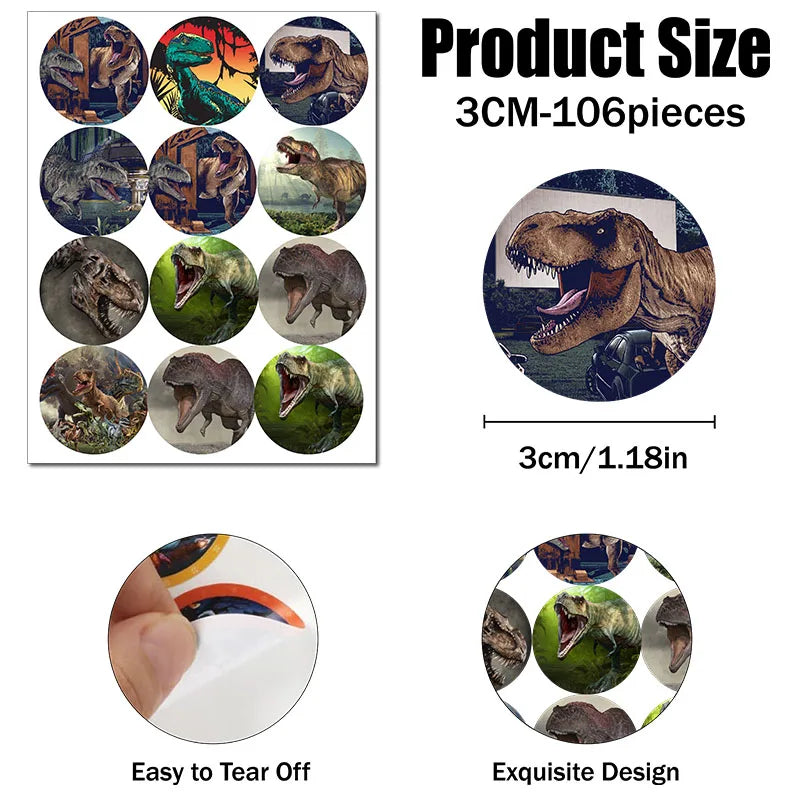 Jurassic World Dinosaur Party Supplies - Disposable Tableware Balloons Banners Cake Flags - ZOOMNSTORE