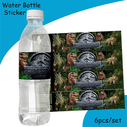 Jurassic World Dinosaur Party Supplies - Disposable Tableware Balloons Banners Cake Flags - ZOOMNSTORE