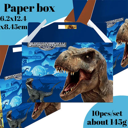 Jurassic World Dinosaur Party Supplies - Disposable Tableware Balloons Banners Cake Flags - ZOOMNSTORE