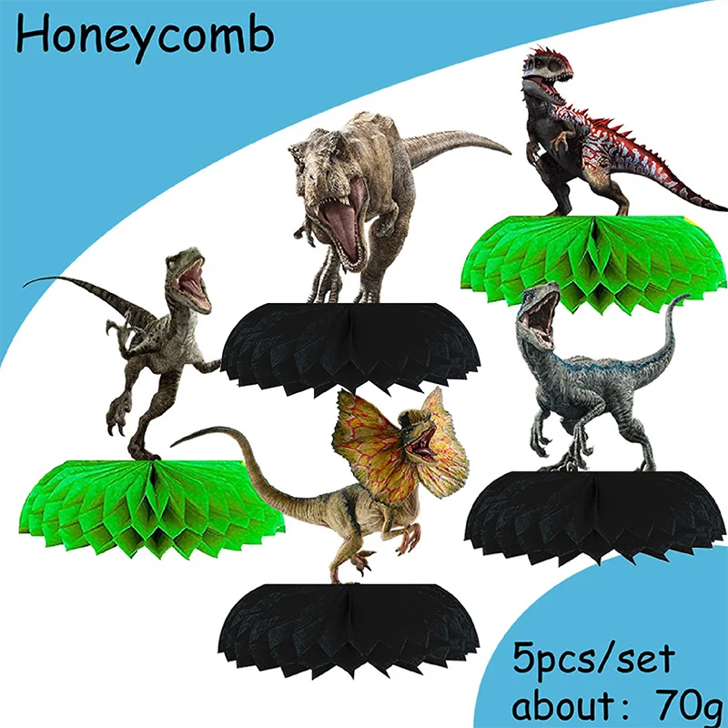 Jurassic World Dinosaur Party Supplies - Disposable Tableware Balloons Banners Cake Flags - ZOOMNSTORE
