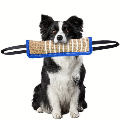 Durable Jute Dog Chew Toy - Bite-Resistant Teething Stick for Puppies  Adult Dogs - ZOOMNSTORE