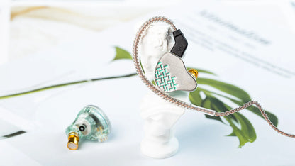 KBEAR Rosefinch Earbuds - Wired In-Ear Headphones With Hi-Res Stereo Sound - ZOOMNSTORE