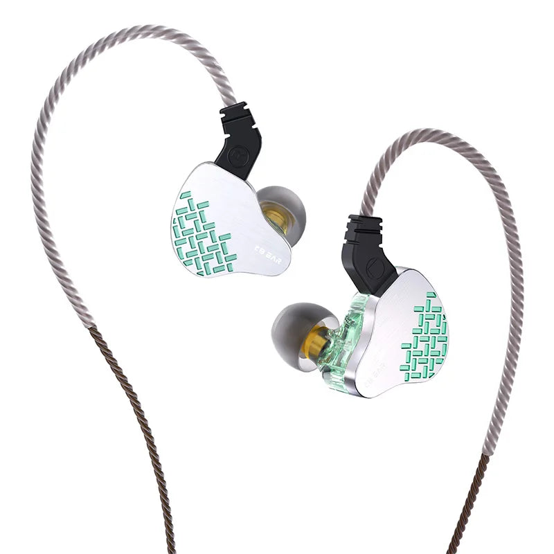 KBEAR Rosefinch Earbuds - Wired In-Ear Headphones With Hi-Res Stereo Sound - ZOOMNSTORE