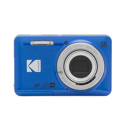 KODAK PIXPRO FZ55-RD 16MP Digital Camera - 5X Zoom 28mm Wide Angle 1080P Video 27 LCD - ZOOMNSTORE