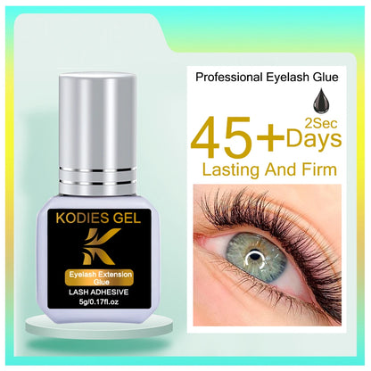 KODIES Extra Strong Eyelash Glue - 5g Waterproof Adhesive Quick Dry 05s - ZOOMNSTORE