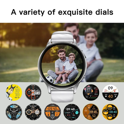 KUMI GW5 Smart Watch – Waterproof Smartwatch with Heart Rate Monitor & SpO2 Tracker - ZOOMNSTORE