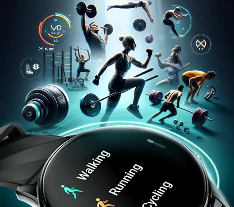 KUMI GW5 Smart Watch – Waterproof Smartwatch with Heart Rate Monitor & SpO2 Tracker - ZOOMNSTORE