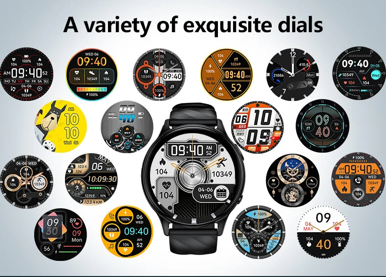 KUMI GW5 Smart Watch – Waterproof Smartwatch with Heart Rate Monitor & SpO2 Tracker - ZOOMNSTORE