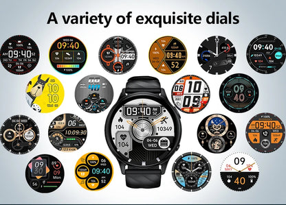 KUMI GW5 Smart Watch – Waterproof Smartwatch with Heart Rate Monitor & SpO2 Tracker - ZOOMNSTORE