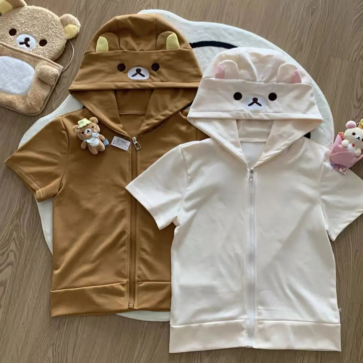 Kawaii Cartoon Hoodie - Y2K Harajuku Streetwear Sweatshirt for Women - ZOOMNSTORE