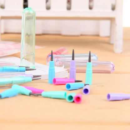 Kawaii Mechanical Pencils Set - Cute Cartoon Automatic Non-Sharpening Pens for School  Office - ZOOMNSTORE