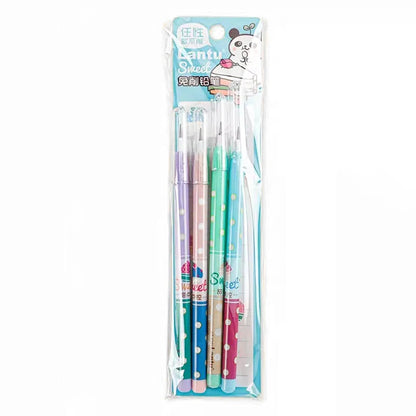 Kawaii Mechanical Pencils Set - Cute Cartoon Automatic Non-Sharpening Pens for School  Office - ZOOMNSTORE