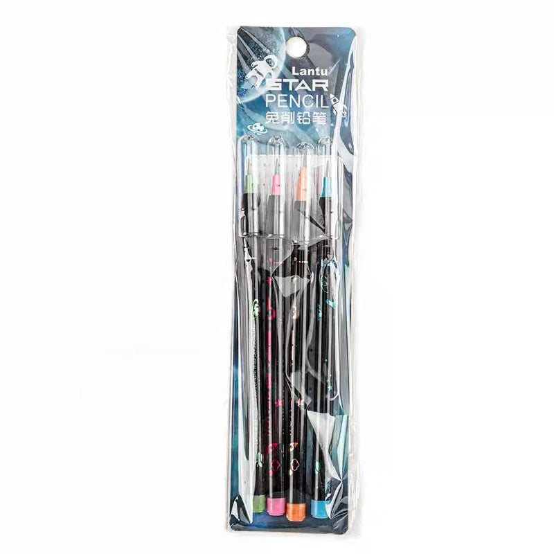 Kawaii Mechanical Pencils Set - Cute Cartoon Automatic Non-Sharpening Pens for School  Office - ZOOMNSTORE