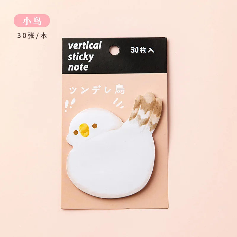 Kawaii Sticky Notes - Cute Cartoon Memo Pads Colorful School Supplies - ZOOMNSTORE