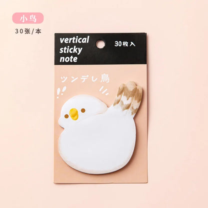 Kawaii Sticky Notes - Cute Cartoon Memo Pads Colorful School Supplies - ZOOMNSTORE
