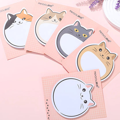 Kawaii Sticky Notes - Cute Journaling Memo Pads for To-Do Lists and Planning - ZOOMNSTORE