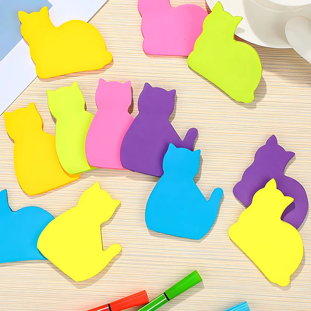 Kawaii Sticky Notes - Cute Journaling Memo Pads for To-Do Lists and Planning - ZOOMNSTORE