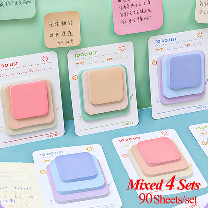 Kawaii Sticky Notes - Cute Journaling Memo Pads for To-Do Lists and Planning - ZOOMNSTORE