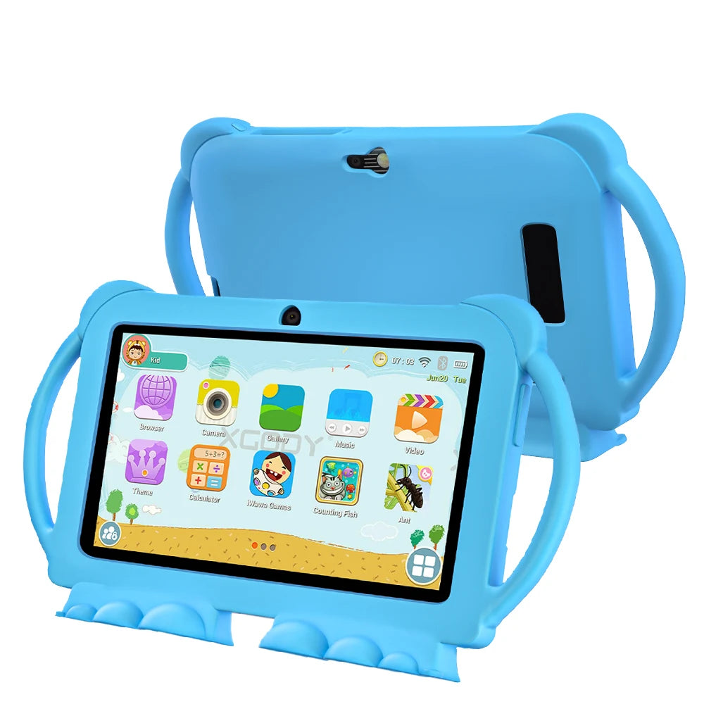 Kids 7-Inch Tablet - 5G WiFi Cartoon Case 4GB RAM 64GB ROM Educational PC - ZOOMNSTORE
