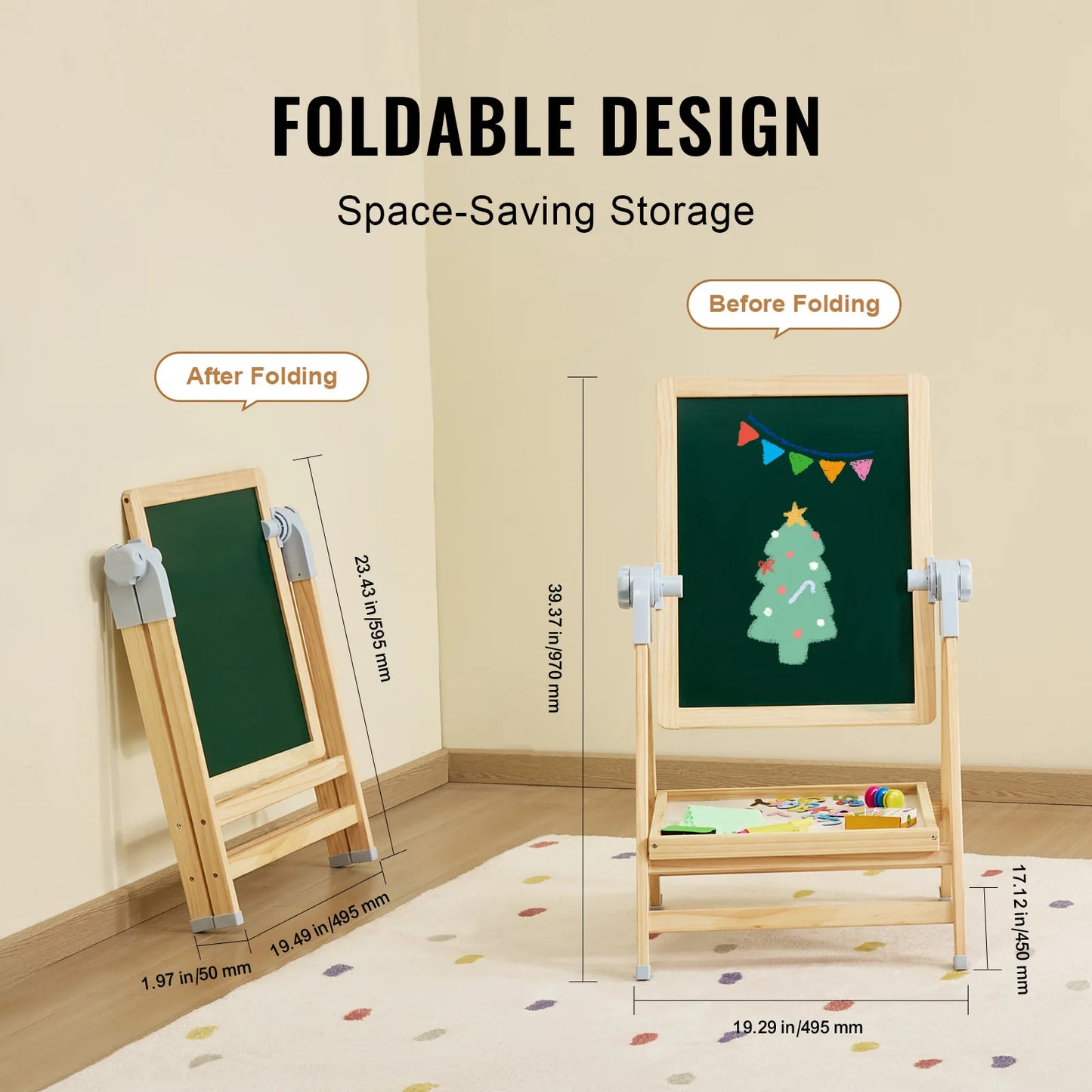 SucceBuy Standing Magnetic Drawing Board WordPad Art Easel with Painting Accessories Children Educational Toys for Kids Boy Girl - ZOOMNSTORE