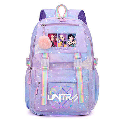 KPop Demon Hunters Backpack - High-Capacity Anime School Rucksack for Kids - ZOOMNSTORE