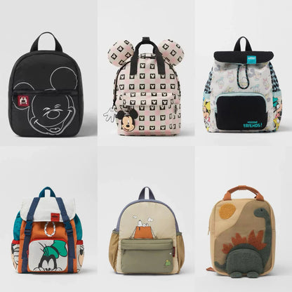 Mickey Mouse Backpack - Cartoon Schoolbag for Boys 4-6 Years - ZOOMNSTORE