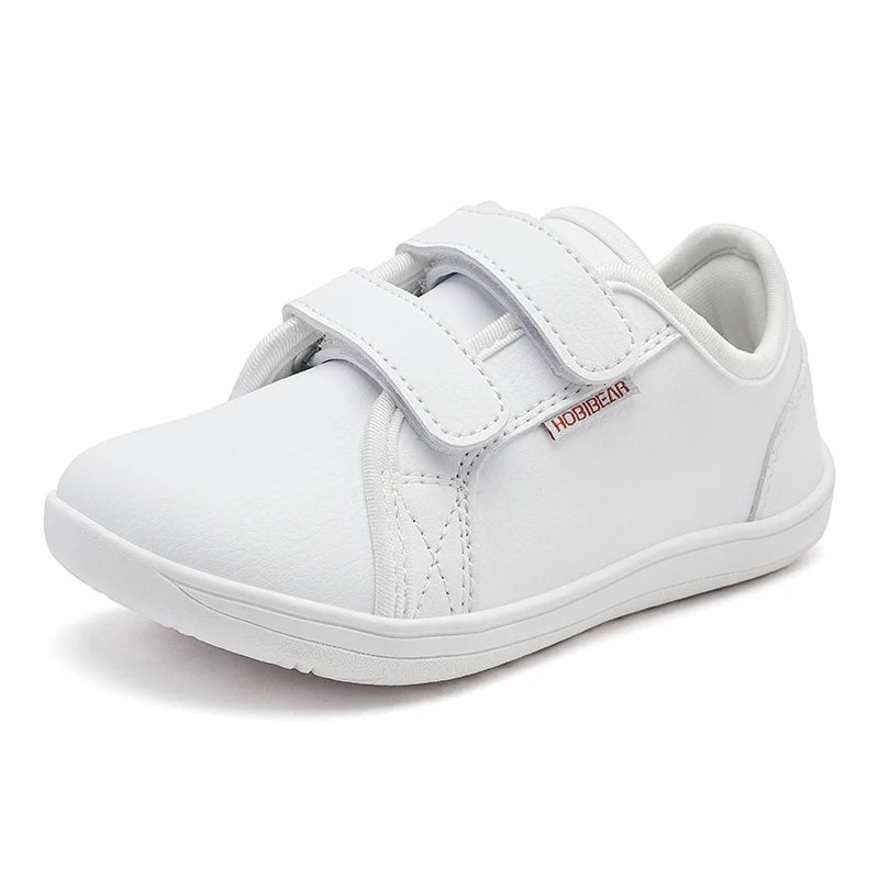 Minimalist Kids Barefoot Sneakers - Lightweight Wide Toe Hook Loop Shoes - ZOOMNSTORE